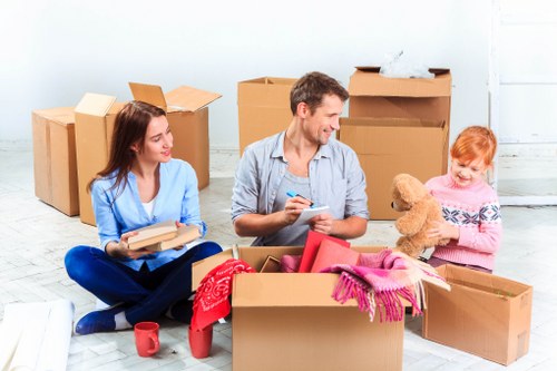 Removal van service for local moves in Tufnell Park streets and flats