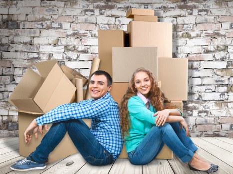 Commercial moving team preparing office relocation in Tufnell Park
