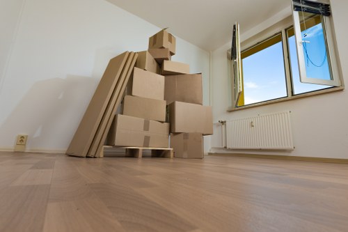 Removal team supporting a residential move in Tufnell Park
