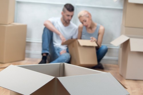 Office furniture packing and transport for a Tufnell Park business move