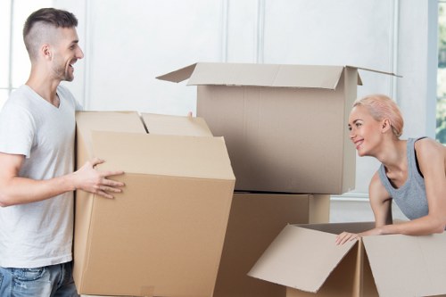 Careful loading of a piano by trained movers for transport from Tufnell Park